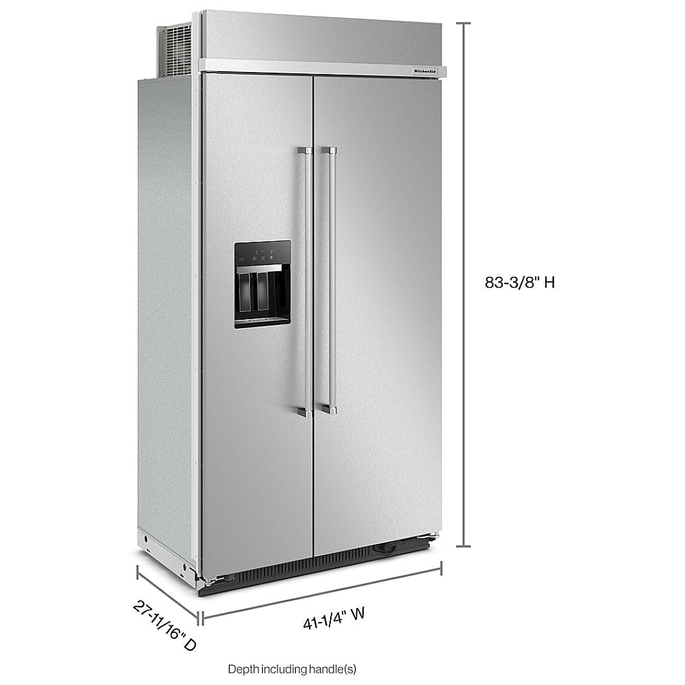 KitchenAid KBSD702MPS Built In Refrigerator