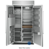 KitchenAid KBSD702MPS Built In Refrigerator