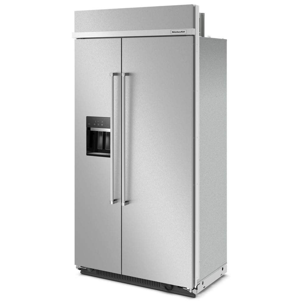 KitchenAid KBSD702MSS Built In Side By Side Refrigerator