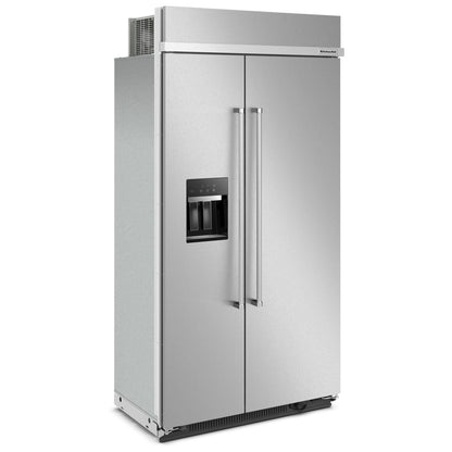 KitchenAid KBSD702MSS Built In Side By Side Refrigerator