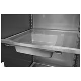 KitchenAid KBSD706MPS Side by Side Built In Refrigerator, 36 inch Width, 20.8 cu. ft. Capacity, Water Dispenser (Exterior), Ice Dispenser (Freezer Located), Stainless Steel colour
