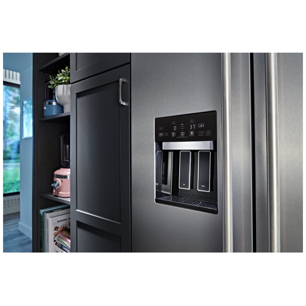 KitchenAid KBSD706MPS Built In side by side Refrigerator