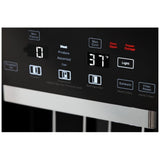 KitchenAid KBSD706MPS Side by Side Built In Refrigerator, 36 inch Width, 20.8 cu. ft. Capacity, Water Dispenser (Exterior), Ice Dispenser (Freezer Located), Stainless Steel colour
