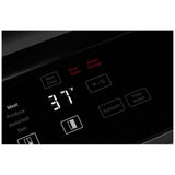 KitchenAid KBSD708MBS Side by Side Built In Refrigerator, 48 inch Width, 29.4 cu. ft. Capacity, Water Dispenser (Exterior), Ice Dispenser (Freezer Located), ENERGY STAR Certified, Black Stainless Steel colour