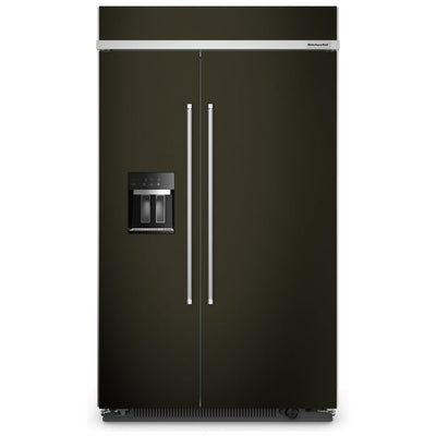 KitchenAid KBSD708MBS Built In Side by Side Refrigerator