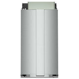 KitchenAid KBSD742SPS Side by Side Built In Refrigerator, 42 inch Width, 25.1 cu. ft. Capacity, Water Dispenser (Exterior), Ice Dispenser (Thru Door), ENERGY STAR Certified, PrintShield Stainless Steel colour