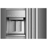KitchenAid KBSD742SPS Side by Side Built In Refrigerator, 42 inch Width, 25.1 cu. ft. Capacity, Water Dispenser (Exterior), Ice Dispenser (Thru Door), ENERGY STAR Certified, PrintShield Stainless Steel colour