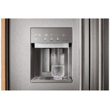 KitchenAid KBSD748SPS Side by Side Built In Refrigerator, 48 inch Width, 29.4 cu. ft. Capacity, Water Dispenser (Exterior), Ice Dispenser (Thru Door), ENERGY STAR Certified, PrintShield Stainless Steel colour