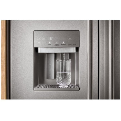 KitchenAid KBSD748SPS Side by Side Built In Refrigerator, 48 inch Width, 29.4 cu. ft. Capacity, Water Dispenser (Exterior), Ice Dispenser (Thru Door)