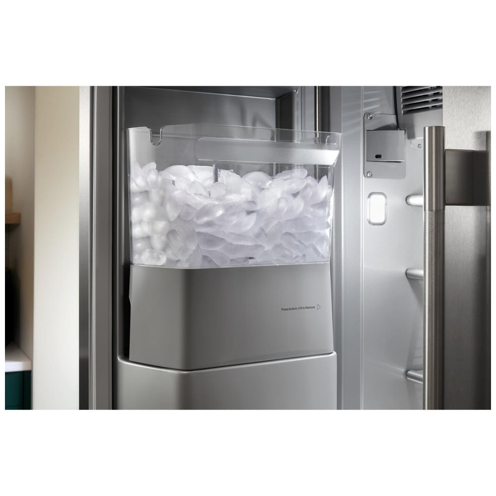 KitchenAid KBSD748SPS Side by Side Built In Refrigerator, 48 inch Width, 29.4 cu. ft. Capacity, Water Dispenser (Exterior), Ice Dispenser (Thru Door)