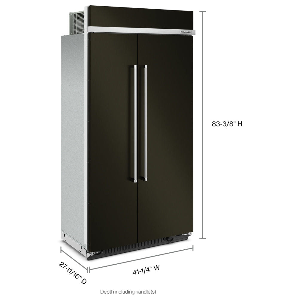 KitchenAid KBSN702MBS Built In Refrigerator