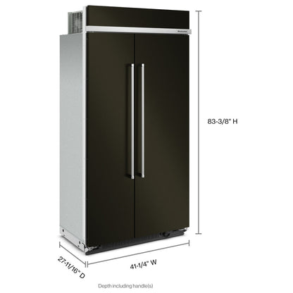 KitchenAid KBSN702MBS Built In Refrigerator