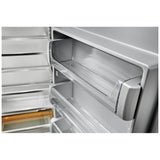 KitchenAid KBSN702MPA Side by Side Built In Refrigerator, 42 inch Width, Custom Panel Ready, 25.5 cu. ft. Capacity, Ice Dispenser (Freezer Located), ENERGY STAR Certified, Panel Ready