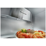 KitchenAid KBSN702MPA Side by Side Built In Refrigerator, 42 inch Width, Custom Panel Ready, 25.5 cu. ft. Capacity, Ice Dispenser (Freezer Located), ENERGY STAR Certified, Panel Ready