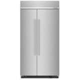 KitchenAid KBSN702MPS Built In Side By Side Refrigerator