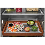 KitchenAid KBSN708MBS Built In Side by Side Refrigerator