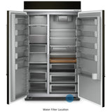 KitchenAid KBSN708MBS Built In Side by Side Refrigerator