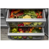 KitchenAid KBSN708MPA Built In Side By Side Refrigerator
