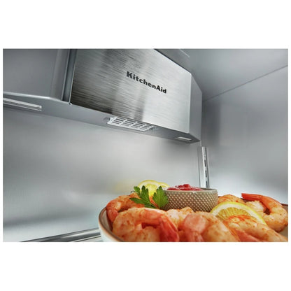 KitchenAid KBSN708MPA Built In Side By Side Refrigerator