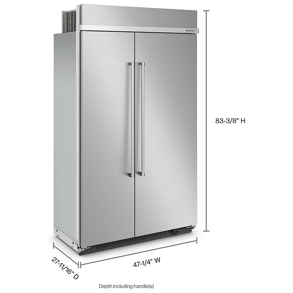 KitchenAid KBSN708MPS Built In Refrigerator