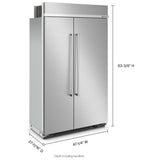 KitchenAid KBSN708MPS Built In Refrigerator