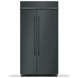 KitchenAid KBSN742SJP Side by Side Built In Refrigerator, 42 inch Width, 25.5 cu. ft. Capacity, Water Dispenser (Interior), Ice Dispenser (Freezer Located), Juniper colour