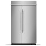 KitchenAid KBSN748SPS Side by Side Built In Refrigerator, 48 inch Width, 30 cu. ft. Capacity, Water Dispenser (Interior), Ice Dispenser (Freezer Located), PrintShield Stainless colour