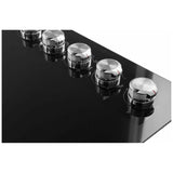 KitchenAid KCED600GSS Electric Cooktop, 30 inch Exterior Width, 4 Burners, Downdraft, 3,200 W Highest Element, Stainless Steel colour