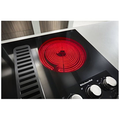 KitchenAid KCED606GBL Electric Cooktop