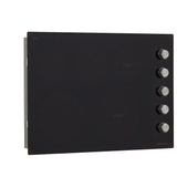 KitchenAid KCES550HBL Electric Cooktop, 30 inch Exterior Width, 5 Burners, 3,200 W Highest Element, Black colour