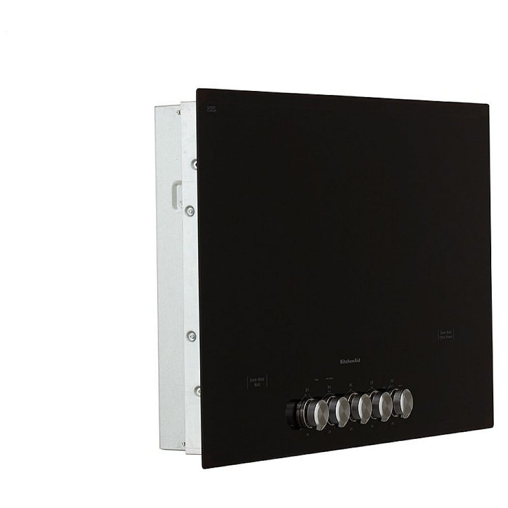 KitchenAid KCES556HBL Electric Cooktop, 36 inch Exterior Width, 5 Burners, Black colour