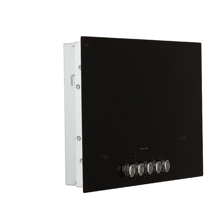 KitchenAid KCES556HBL Electric Cooktop, 36 inch Exterior Width, 5 Burners, Black colour