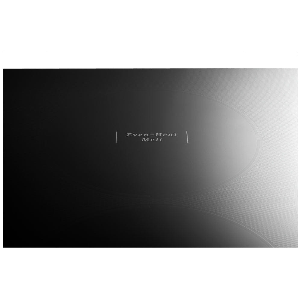 KitchenAid KCES950KBL Electric Cooktop, 30 inch Exterior Width, 5 Burners, Black colour