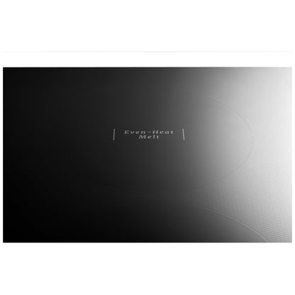 KitchenAid KCES950KBL Electric Cooktop, 30 inch Exterior Width, 5 Burners, Black colour