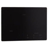 KitchenAid KCES950KSS Electric Cooktop, 30 inch Exterior Width, 5 Burners, 1,800 W Highest Element, Black colour