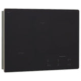 KitchenAid KCES950KSS Electric Cooktop, 30 inch Exterior Width, 5 Burners, 1,800 W Highest Element, Black colour