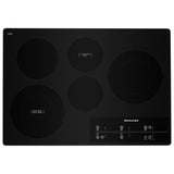 KitchenAid KCES950KSS Electric Cooktop, 30 inch Exterior Width, 5 Burners, 1,800 W Highest Element, Black colour