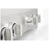 KitchenAid KCGC500JSS Gas Cooktop, 30 inch Exterior Width, 4 Burners, 20,000 BTU Highest Burner, Stainless Steel colour