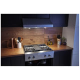 KitchenAid KCGC500JSS Gas Cooktop, 30 inch Exterior Width, 4 Burners, 20,000 BTU Highest Burner, Stainless Steel colour
