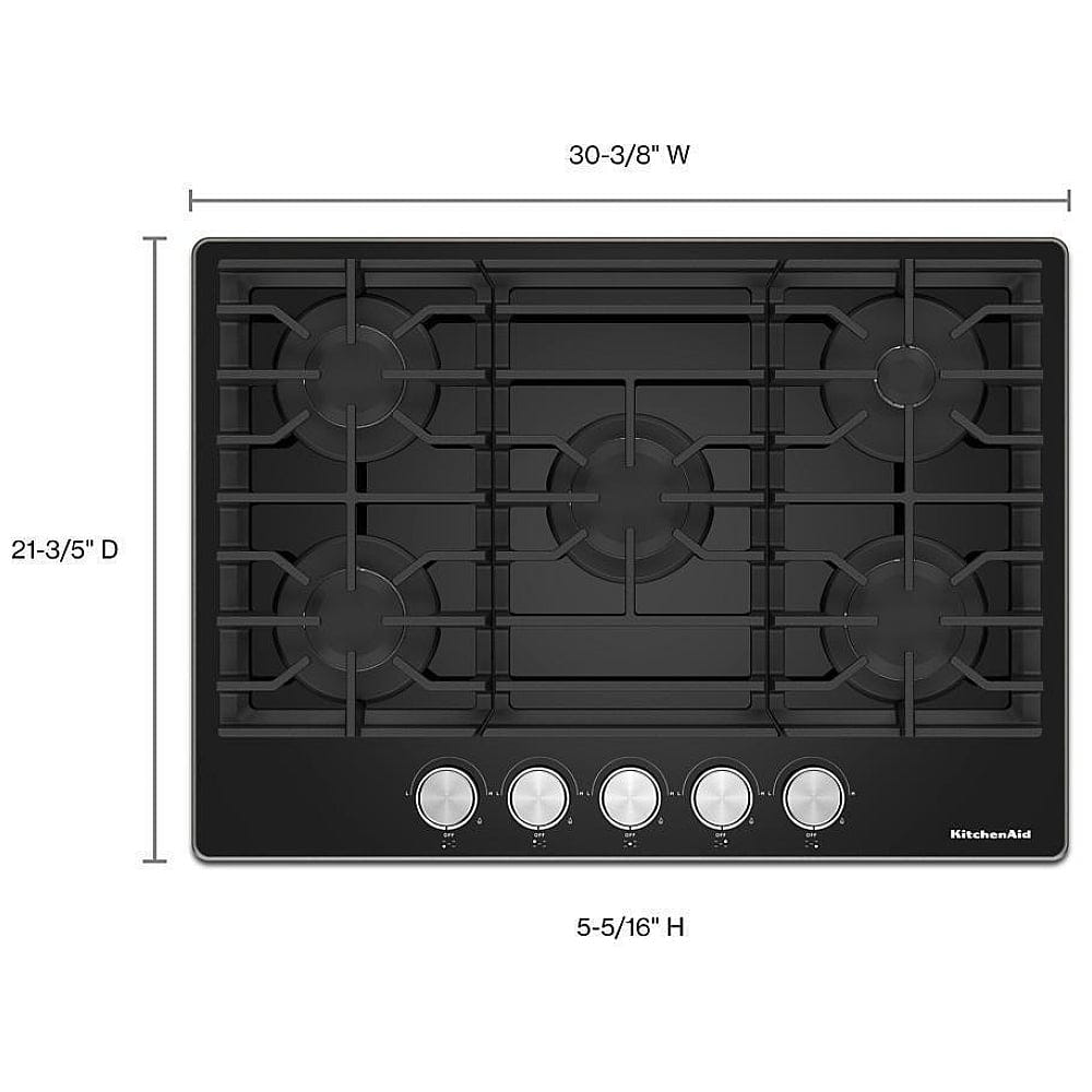 KitchenAid KCGG536PBL Gas Cooktop