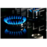 KitchenAid KCGG536PBL Gas Cooktop, 36 inch Exterior Width, 5 Burners, 18,000 BTU Highest Burner, Black colour