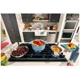 KitchenAid KCGG536PBL Gas Cooktop, 36 inch Exterior Width, 5 Burners, 18,000 BTU Highest Burner, Black colour