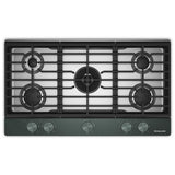 KitchenAid KCGK536SJP 36 inch,Gas Cooktop, 5 Burners and Integrated Wok Grate