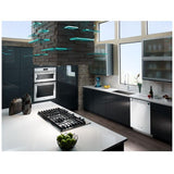 KitchenAid KCGS350ESS Gas Cooktop, 30 inch Exterior Width, 5 Burners, 17,000 BTU Highest Burner, Stainless Steel colour