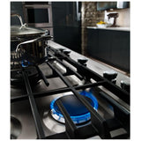 KitchenAid KCGS556ESS Gas Cooktop, 36 inch Exterior Width, 5 Burners, 20,000 BTU Highest Burner, Stainless Steel colour
