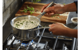 KitchenAid KCGS556ESS Gas Cooktop, 36 inch Exterior Width, 5 Burners, 20,000 BTU Highest Burner, Stainless Steel colour