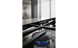 KitchenAid KCGS556ESS Gas Cooktop, 36 inch Exterior Width, 5 Burners, 20,000 BTU Highest Burner, Stainless Steel colour