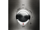 KitchenAid KCGS556ESS Gas Cooktop, 36 inch Exterior Width, 5 Burners, 20,000 BTU Highest Burner, Stainless Steel colour