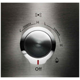 KitchenAid KCGS556ESS Gas Cooktop, 36 inch Exterior Width, 5 Burners, 20,000 BTU Highest Burner, Stainless Steel colour