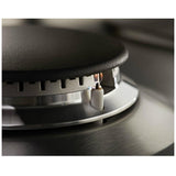 KitchenAid KCGS556ESS Gas Cooktop, 36 inch Exterior Width, 5 Burners, 20,000 BTU Highest Burner, Stainless Steel colour
